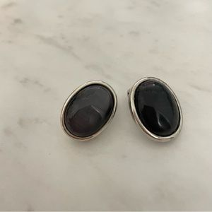 Vintage Black Earrings